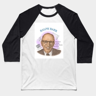 Ralph Baer, Inventor of the Video Game Baseball T-Shirt